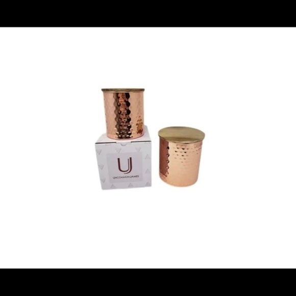 NIB Uncommon James | Hammered Copper Canister Set - Picture 5 of 5